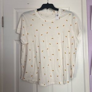 BRAND NEW old navy sunflower tshirt with tag!! size xxl